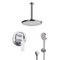 Ceiling Rain Shower System with Handheld, Rain Shower Head, Shower Faucet Set